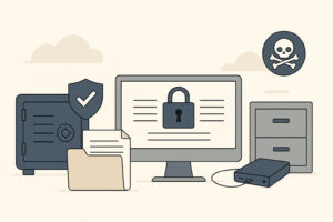 Asiakirjojen säilytys ja tietoturva