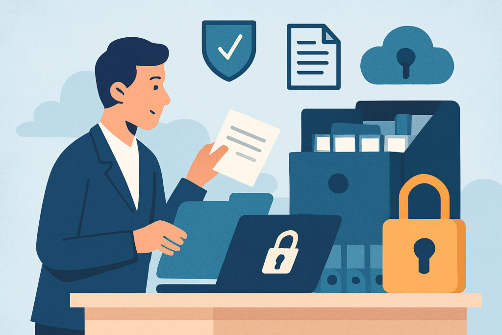 Asiakirjojen säilytys ja tietoturva – käytännön vinkit