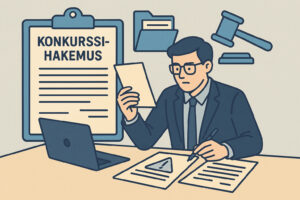 Konkurssihakemus – tarvittavat asiakirjat ja prosessi