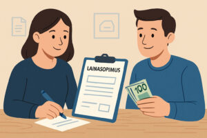 Lainapaperit yksityishenkilöiden välillä – malli ja vinkit