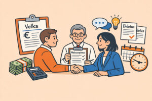 Maksusopimus velkojien kanssa – malli ja neuvottelutavat