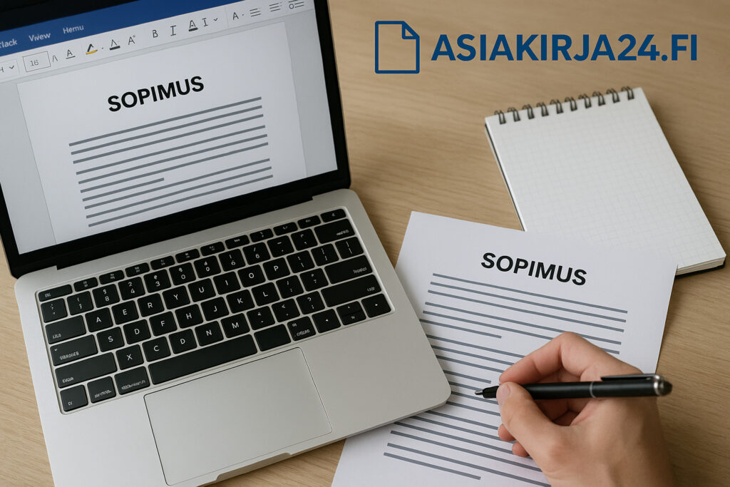 Miten muokata valmispohjaa omaan käyttöön?