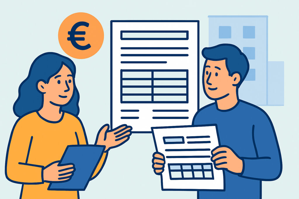 Palkkakuittipohja ja palkkalaskelman pakolliset tiedot