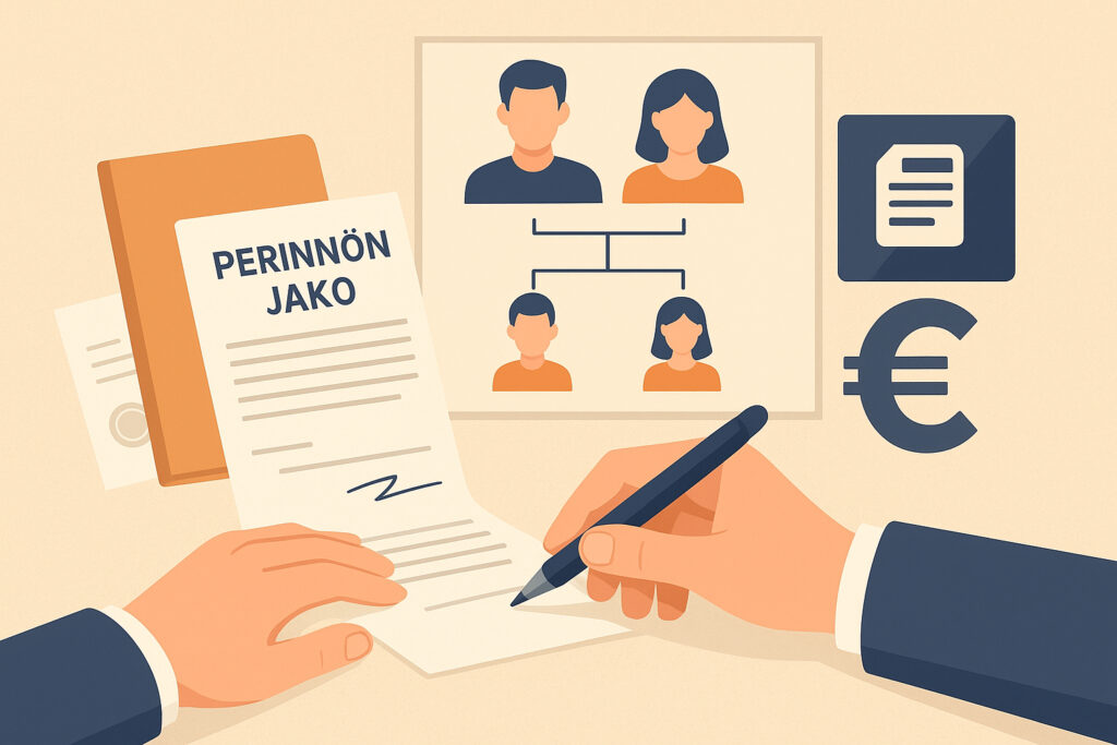 Perinnönjako – tarvittavat asiakirjat ja aikataulu
