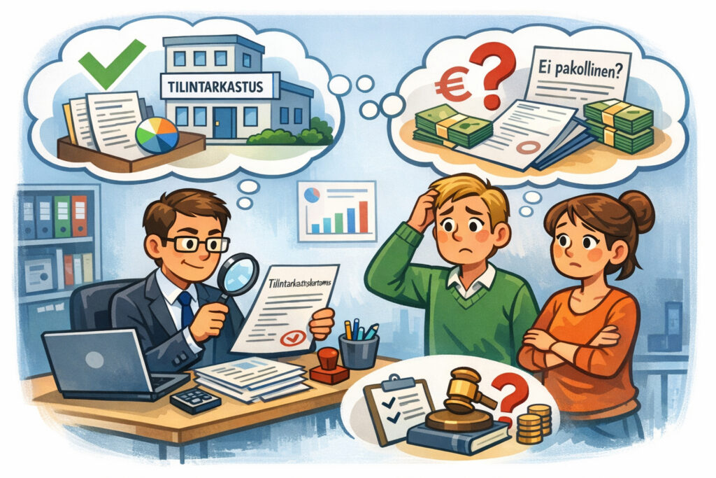 Tilintarkastuskertomus pienyhtiössä – pakollinen vai ei?