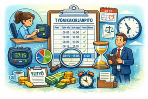 Työaikaseuranta ja työaikakirjanpito – työnantajan velvoite