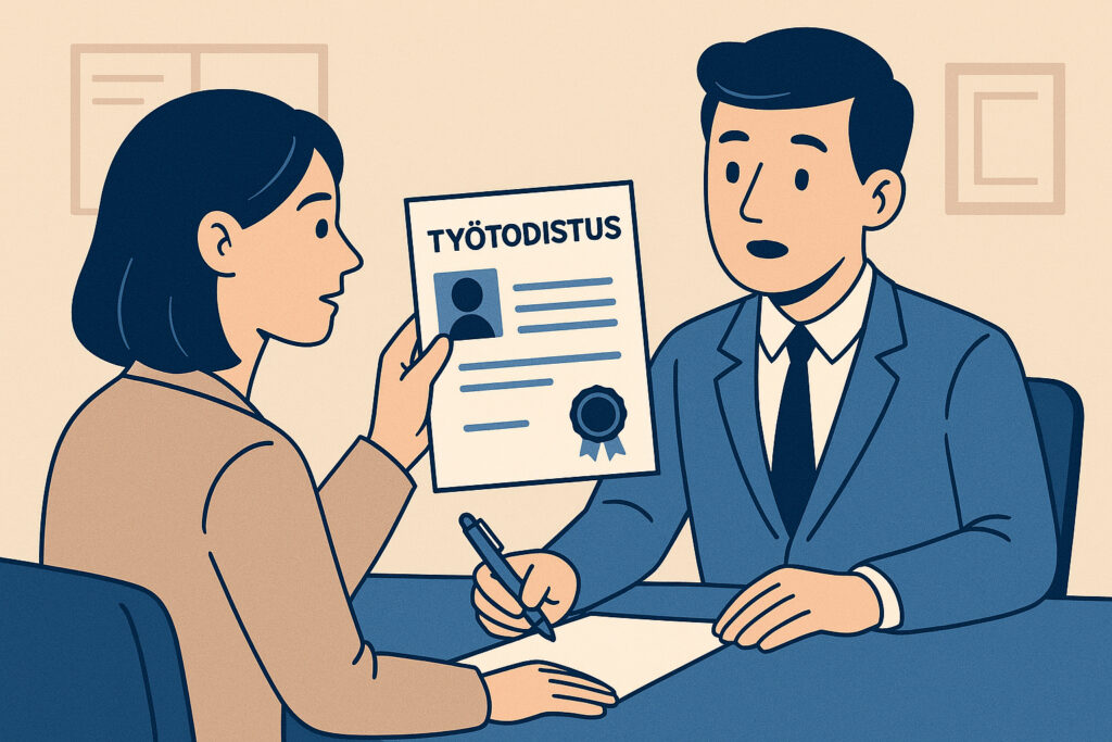 Työtodistuksen pyytäminen – oikeudet ja velvollisuudet