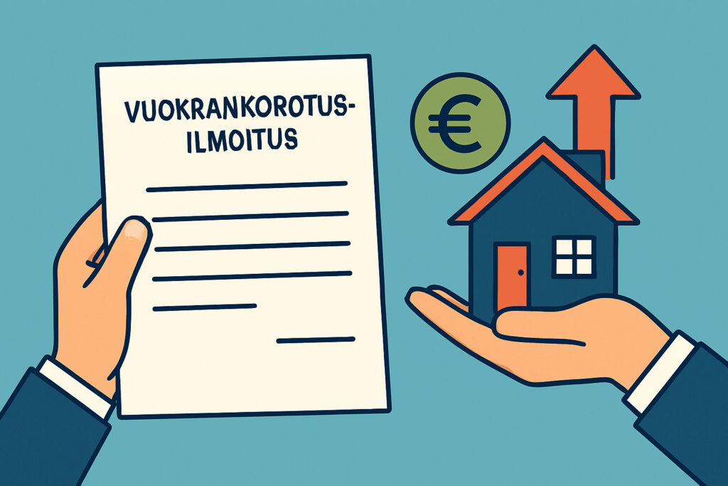 Vuokrankorotuksen ilmoitus – määräajat ja muoto